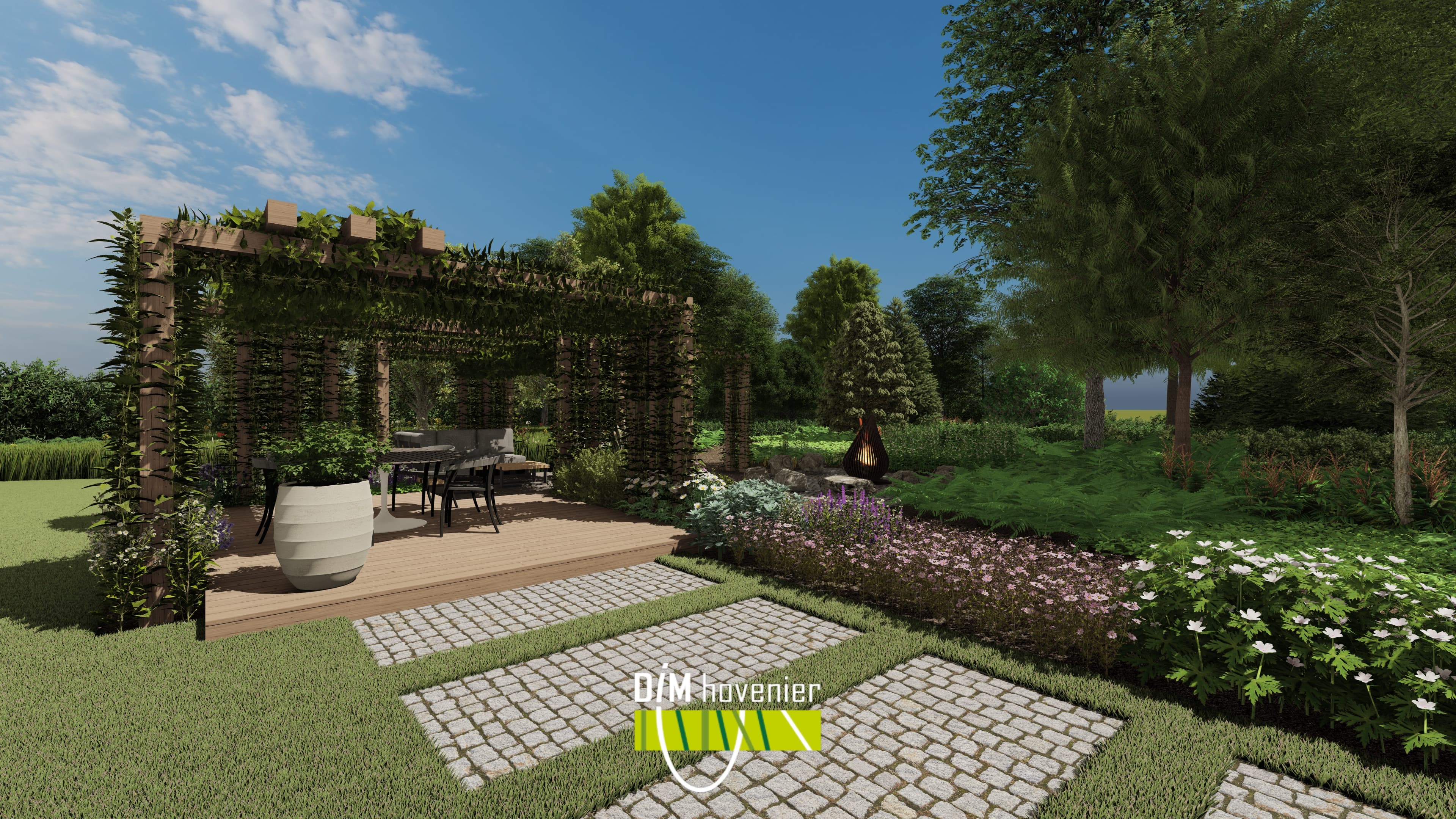 Hoofdbeeld tuin Foxwolde