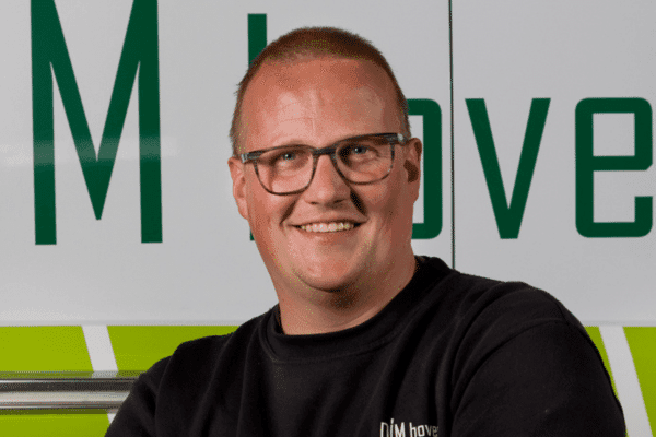 Robert, Hovenier onderhoud bij De mannen van DIM