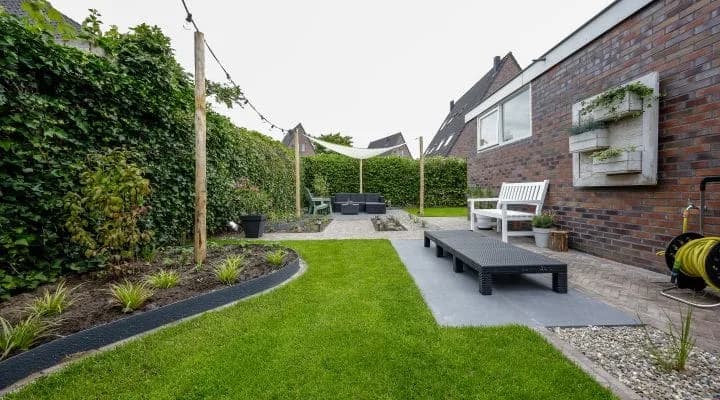Strak onderhouden gazon