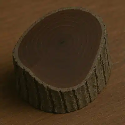 Doorsnee van ayous thermisch gemodificeerd hout