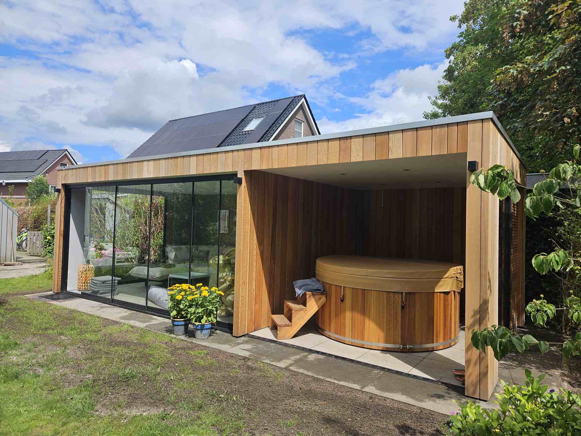 Houten veranda, foto 1
