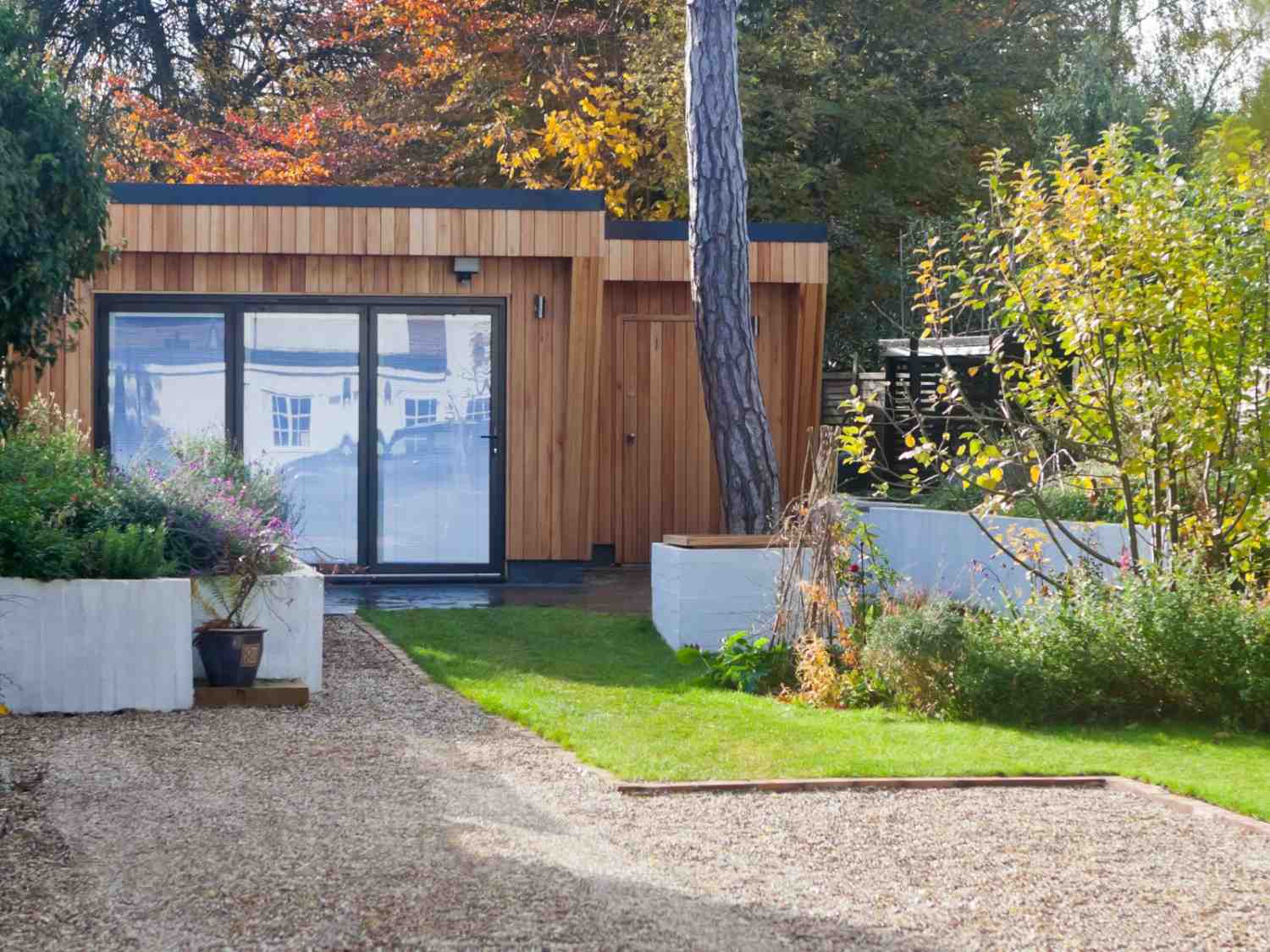 Houten tuinkantoor, foto 2