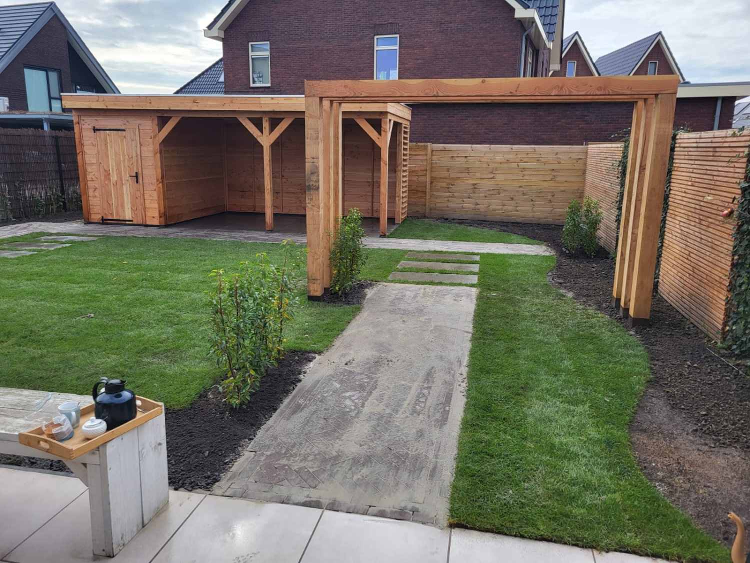 Houten pergola, foto 2