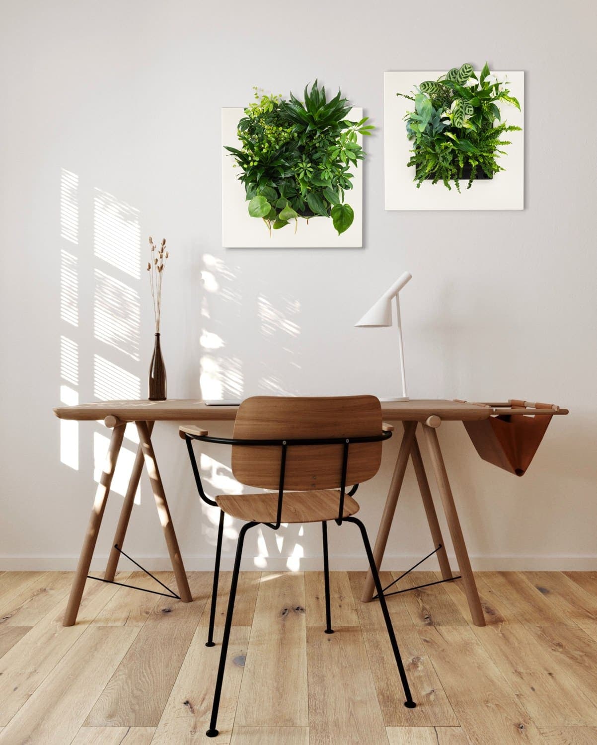 Groen wand systeem op maat, interieur