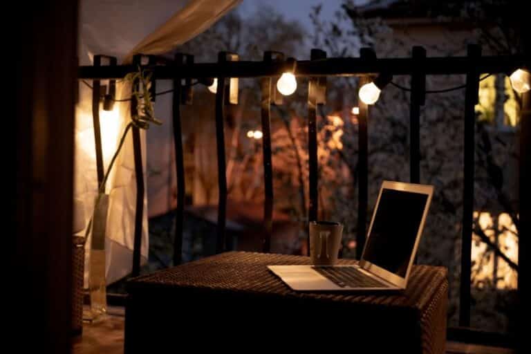 Sfeerverlichting in de tuin