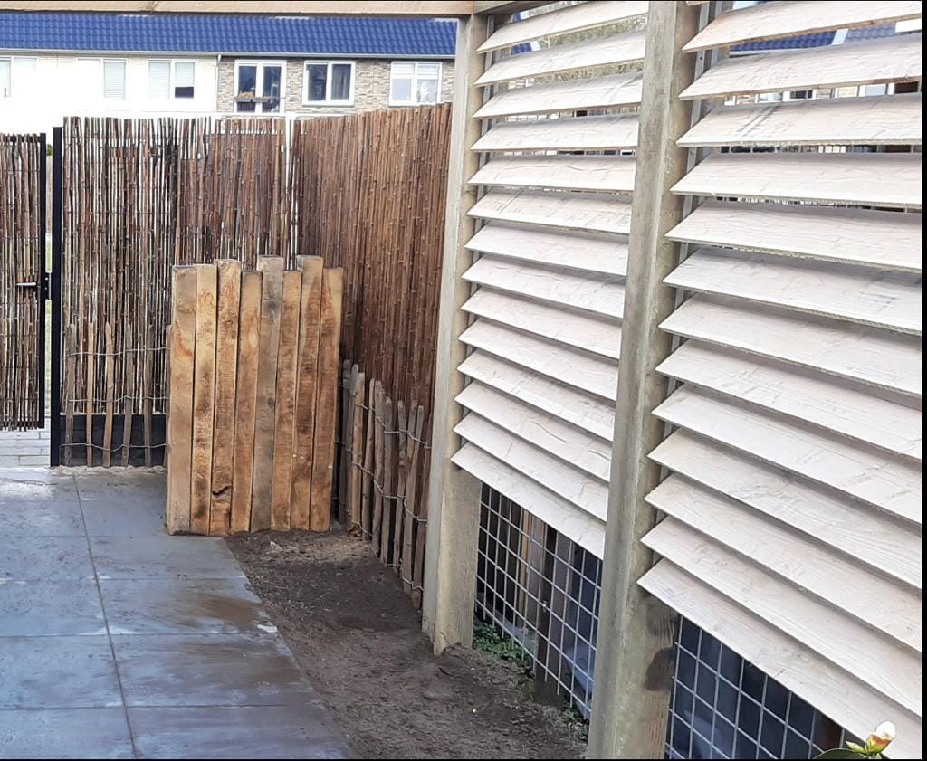 Hekwerk veelzijdigheid hout