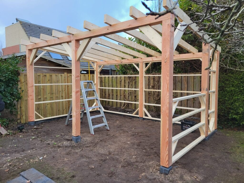 Overkapping in de maak houtsoorten